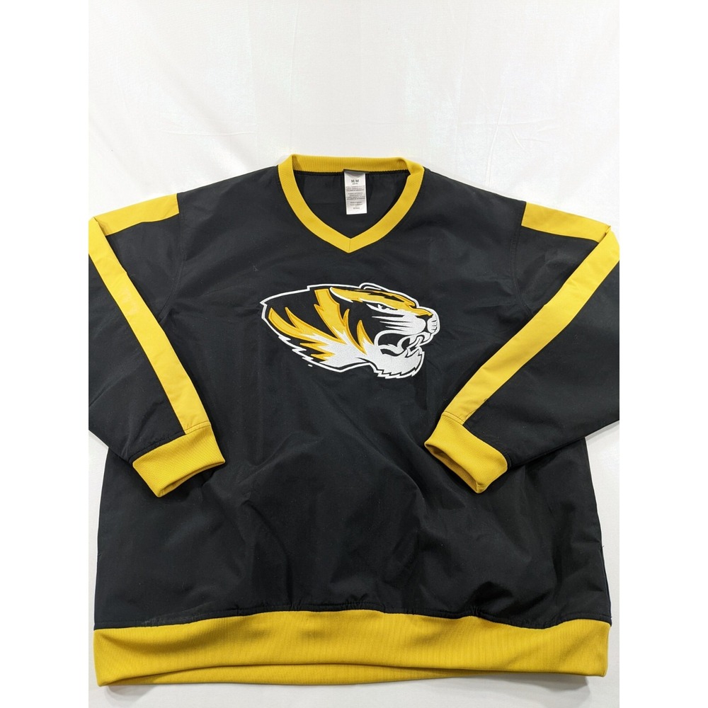 UVA University of Missouri Missou Tigers Windshirt Pullover Knights Apparel Med